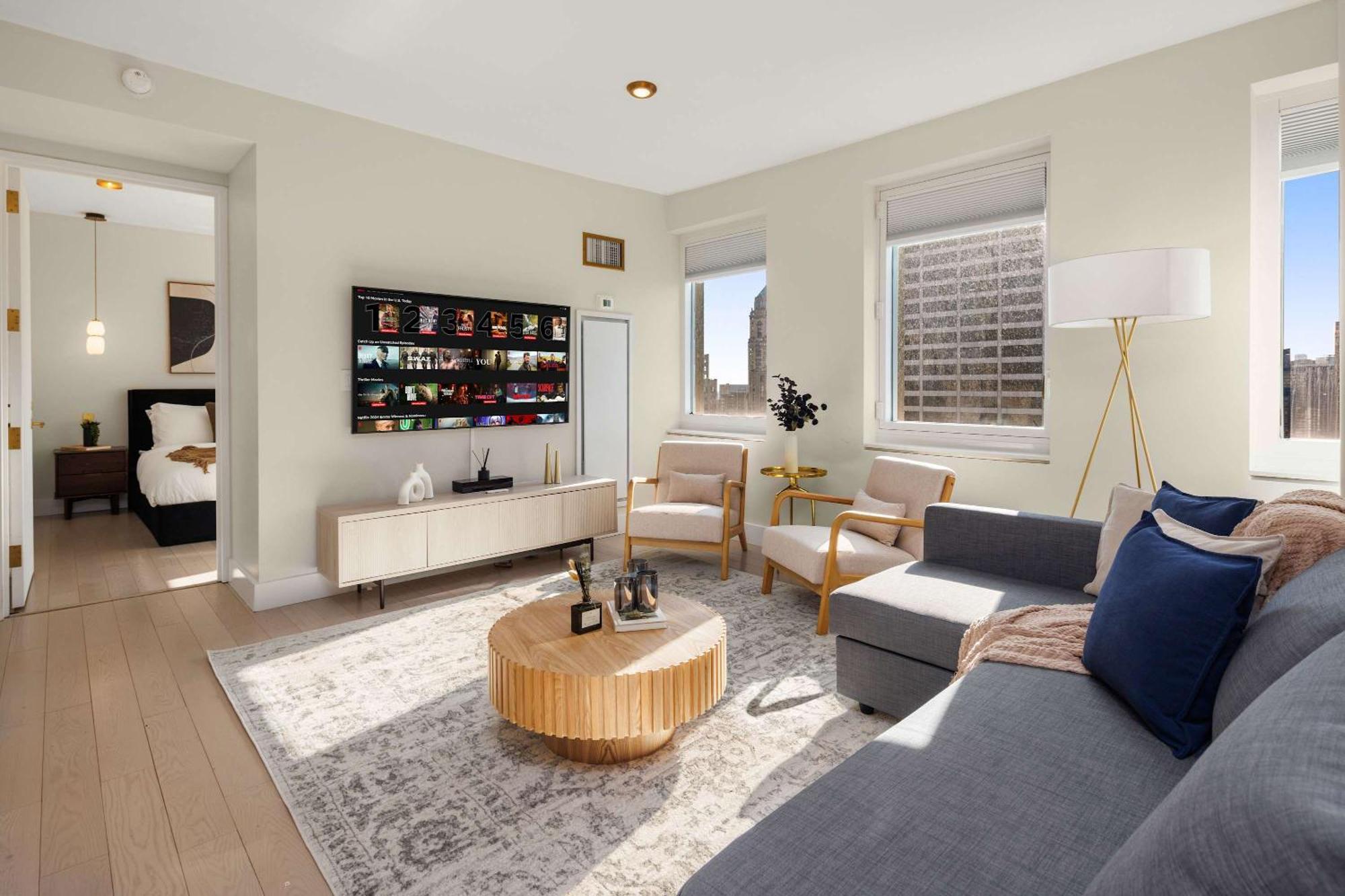 Apartamento Rare Luxurious 1 Block From Time Square Nova York